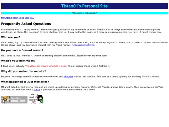 faq screenshot