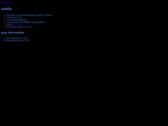 vibaverse/things/sanila screenshot