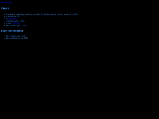 vibaverse/things/viesa screenshot