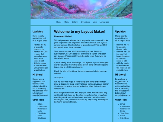 accessibility/layout-lab/sadness-old-layout screenshot