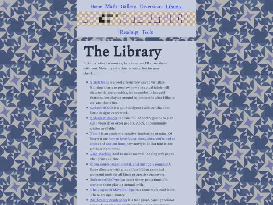 library screenshot