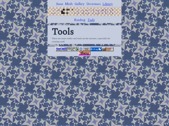 library/tools screenshot