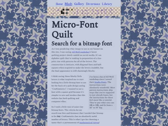 math/micro-font-quilt screenshot