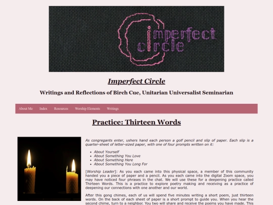 rituals/13-words screenshot