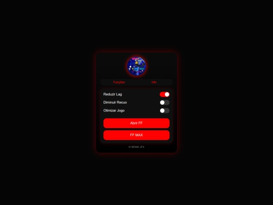 JFX PANEL screenshot