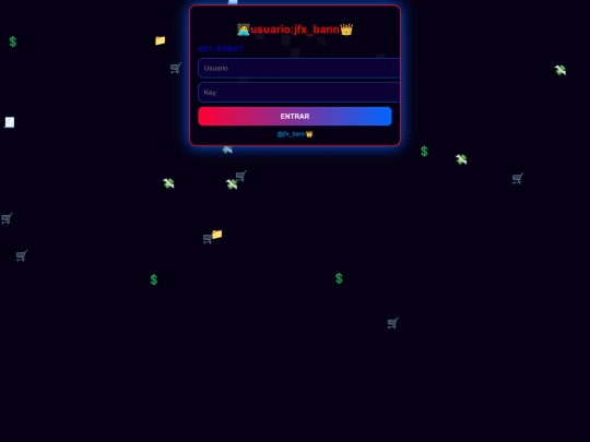 SensJfxBot screenshot