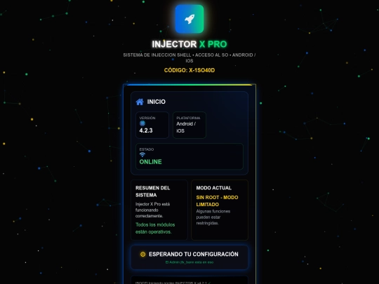 SystemConfig-injector_X screenshot