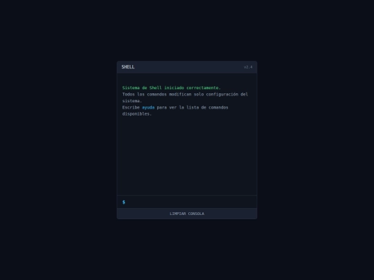 shell screenshot