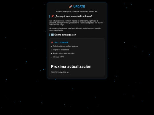 update screenshot