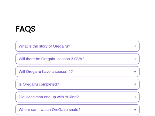 views/faq screenshot
