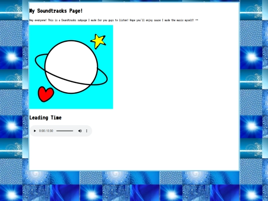 Soundtracks screenshot
