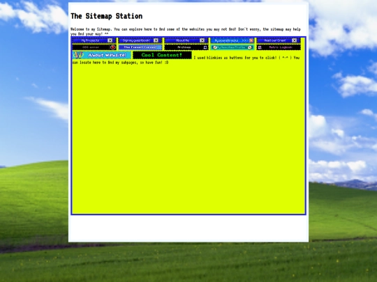 sitemap screenshot