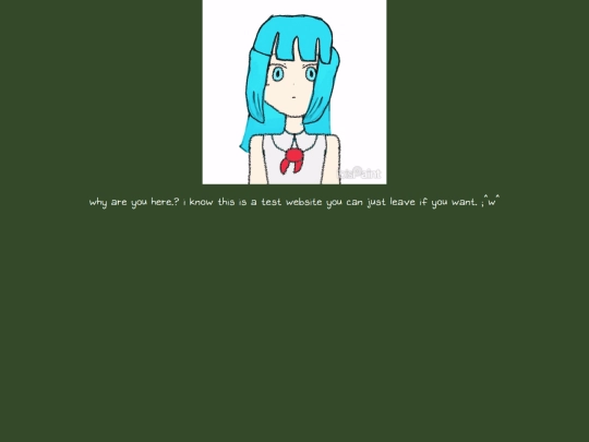 test screenshot