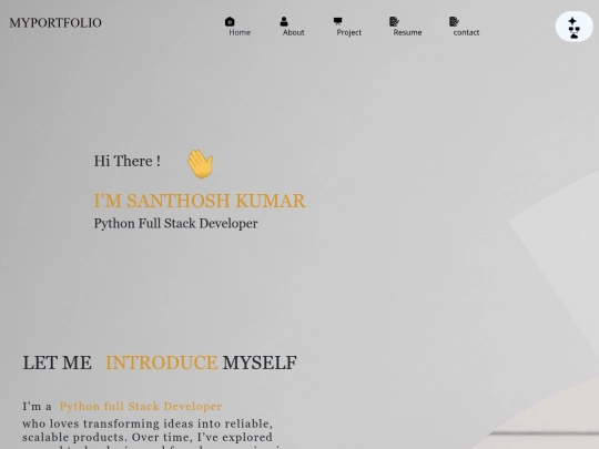 portfolio screenshot