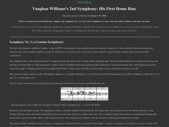 vaughanwilliams2nd screenshot