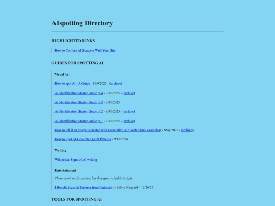index screenshot