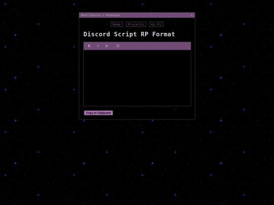 misc/script_format screenshot