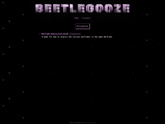projects screenshot