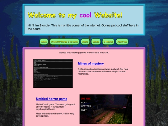 games screenshot