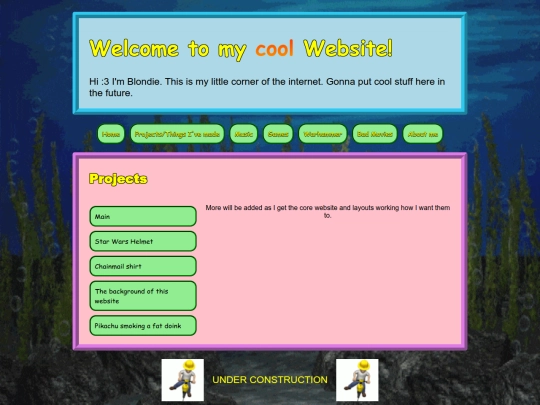 projects screenshot