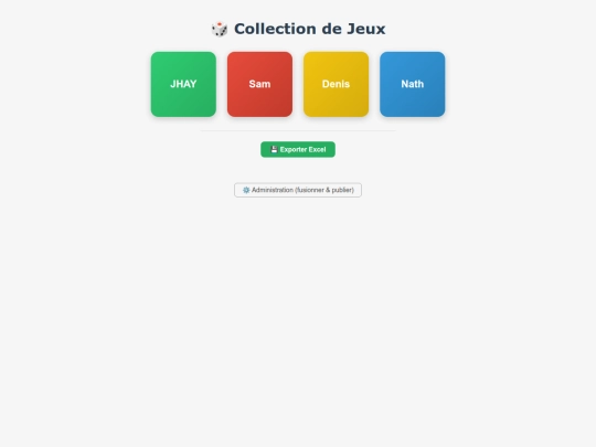 private/classement_jeux screenshot