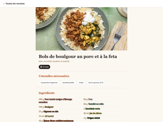 private/recette/bolsboulgourfeta screenshot