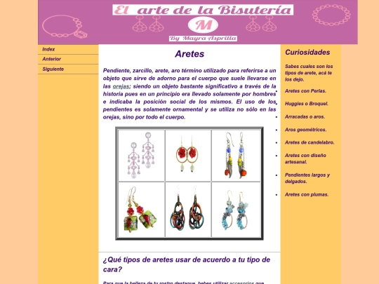 aretes screenshot