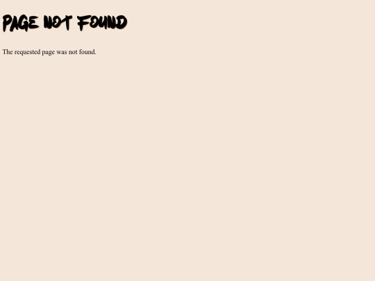 not_found screenshot