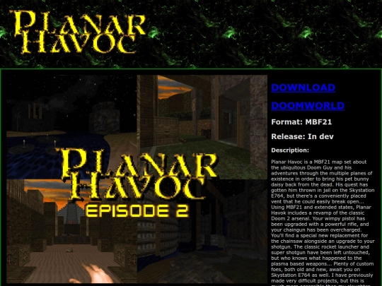 DOOM_RELEASES/planar_havok screenshot