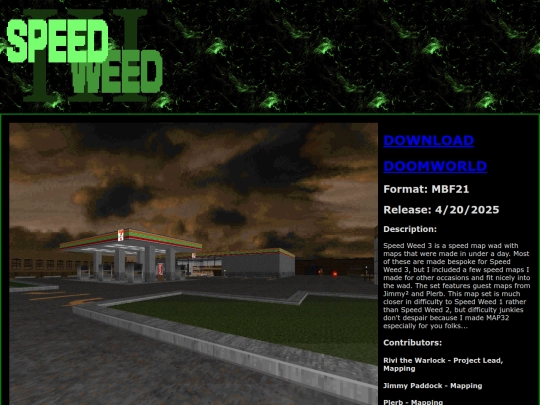 DOOM_RELEASES/speed_weed3 screenshot