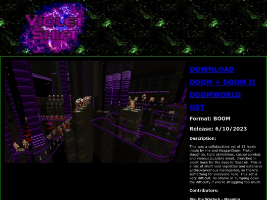 DOOM_RELEASES/violetshift screenshot