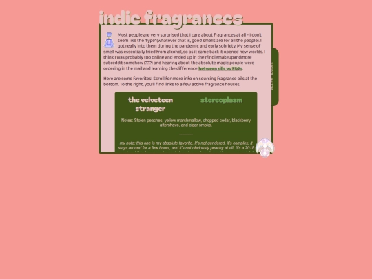 perfume screenshot