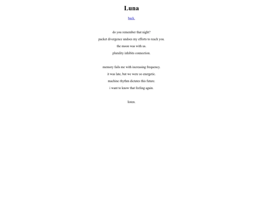 luna screenshot