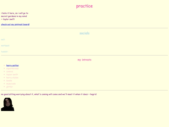 practice screenshot