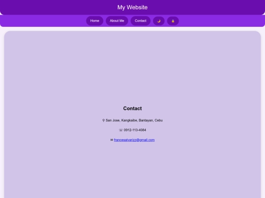 contact screenshot