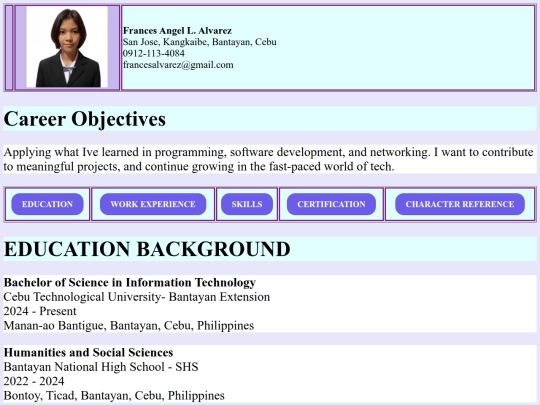education screenshot