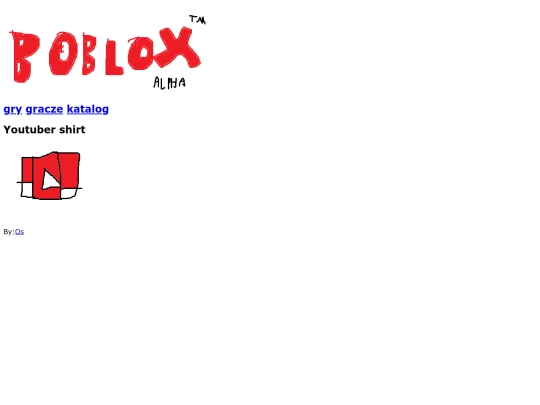catalog/clothing/shirts/youtuber-shirt screenshot