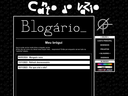 blog screenshot