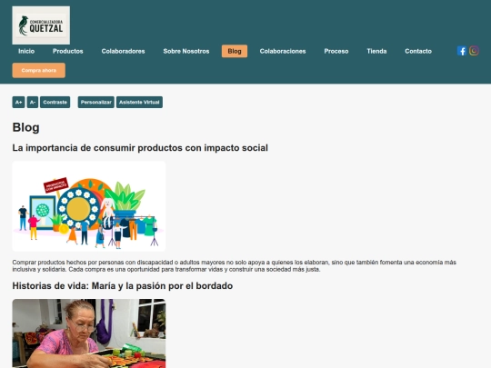 blog screenshot