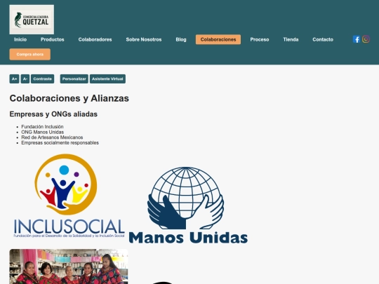colaboraciones screenshot