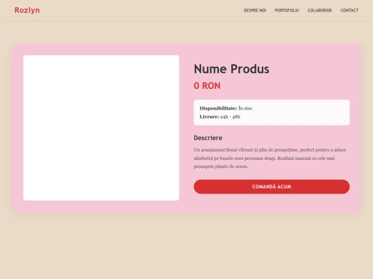 produs screenshot