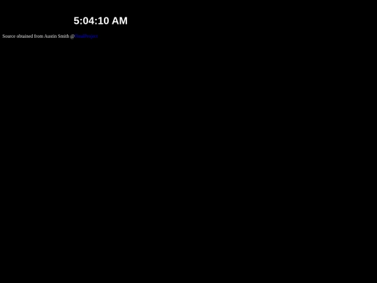 clock screenshot