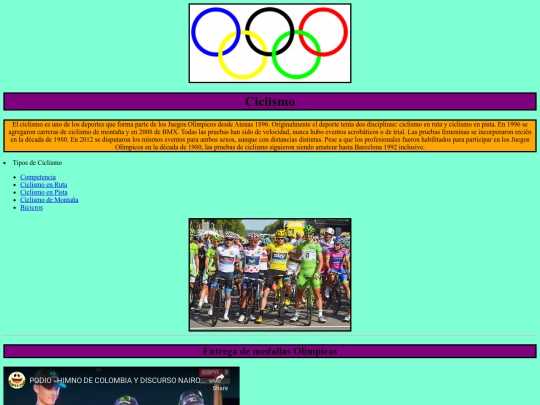 sitio_o2/contenido/ciclismo screenshot