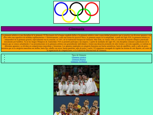 sitio_o2/contenido/gimnasia screenshot