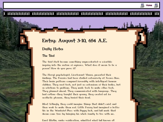 Daily Notes - The Trial screenshot