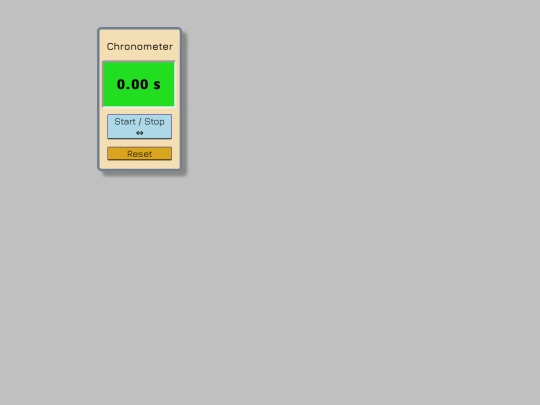 chrono screenshot