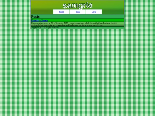posts screenshot
