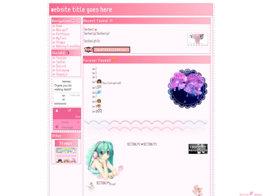 favorites screenshot