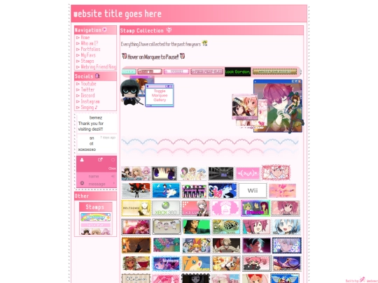 stamp-page screenshot