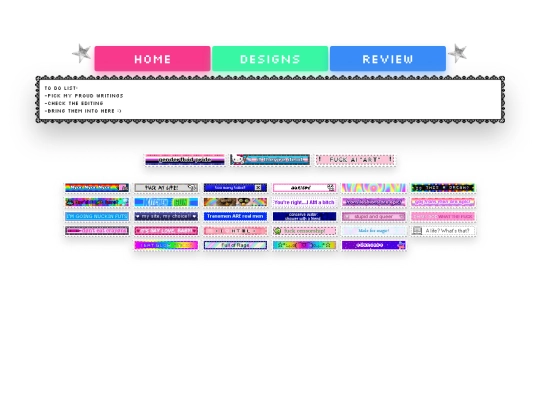 writings screenshot